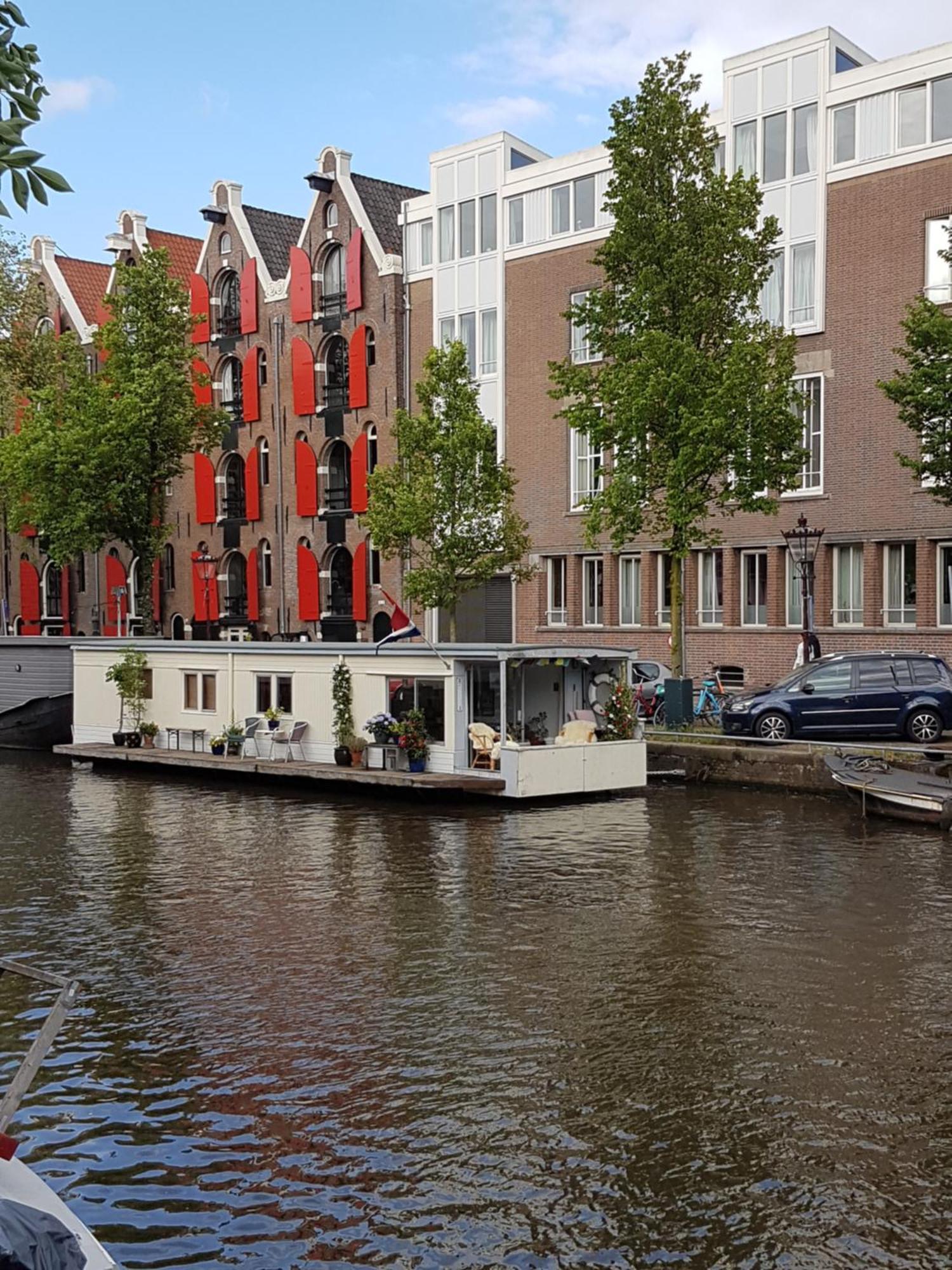 Pantheos Top Houseboat أمستردام المظهر الخارجي الصورة